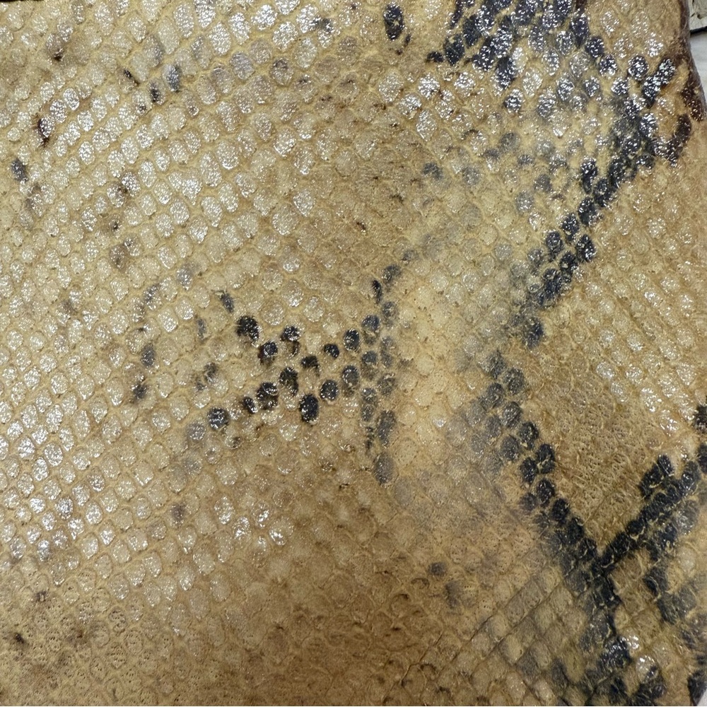 Coach Vintage Embossed Python Exotic Snakeprint W… - image 8